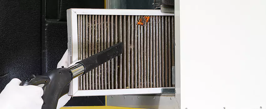 Clogged Air Duct Cleaning Process in Fairfax, VA