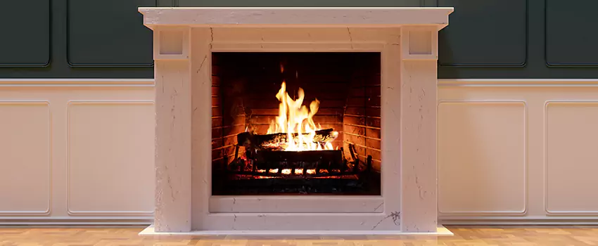 Decorative Electric Fireplace Installation in Fairfax, Virginia