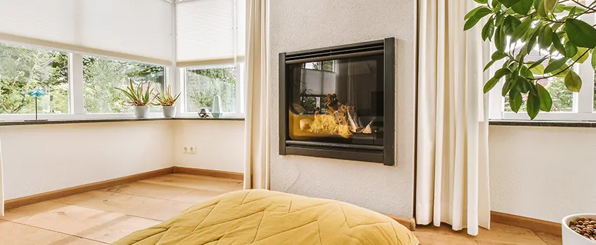 Residential Fireplace Ceramic Glass Installation in Fairfax, VA