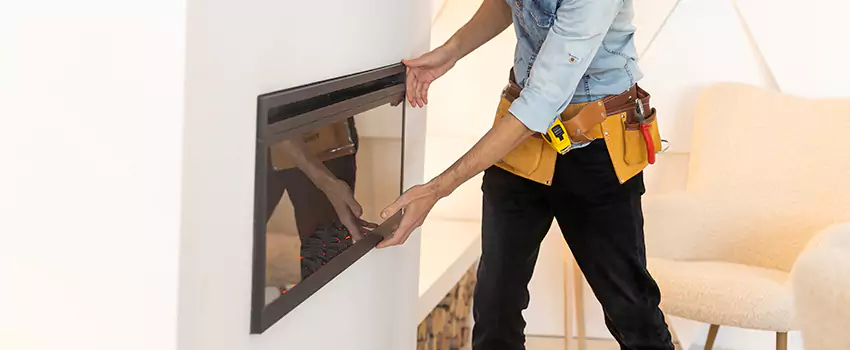 Metal Fireplace Installation in Fairfax, Virginia