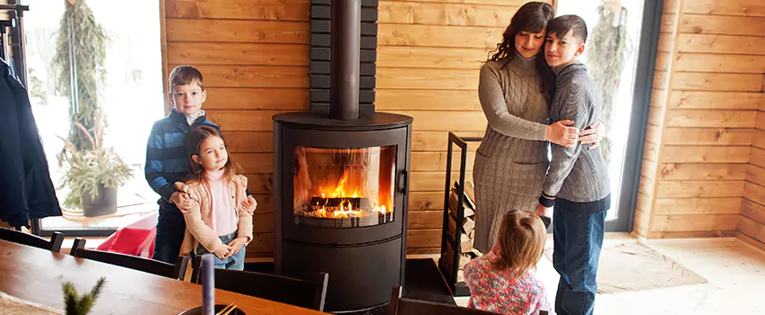 Morso Cast Iron Fireplace Insert Installation in Fairfax, Virginia