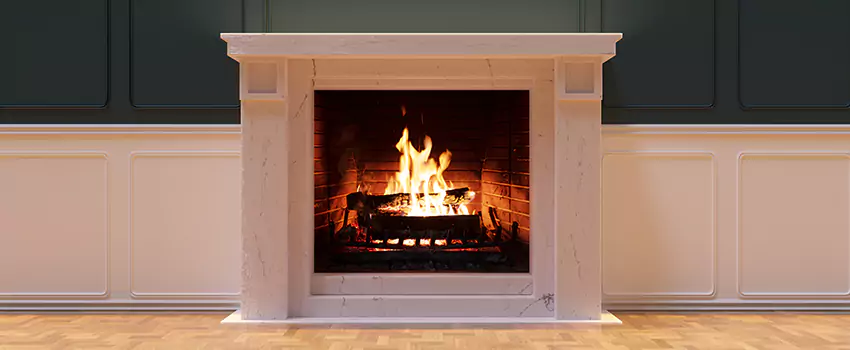 Open Flame Wood-Burning Fireplace Installation Services in Fairfax, Virginia