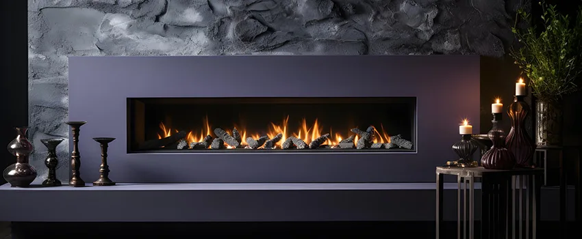 Ember Bed for Ventless Gas Fireplace in Fairfax, VA