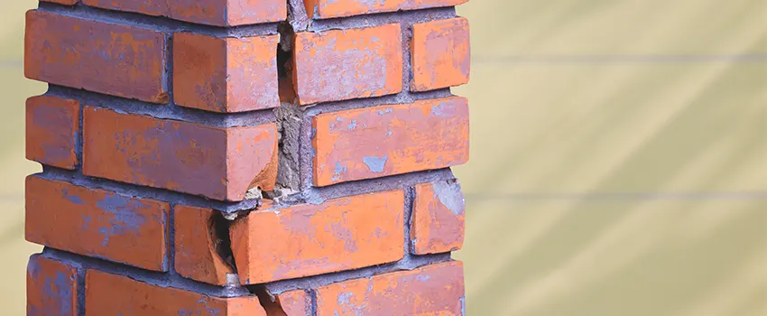 Repairing Cracked Porcelain Tiles for Fireplace in Fairfax, VA